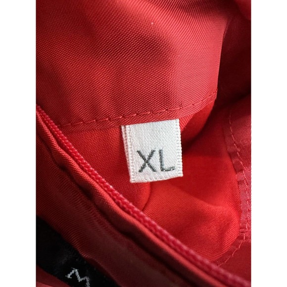 Masatomo Pure Silk Vibrant Red Mens Toggle Blazer Japan Size XL - Picture 5 of 9